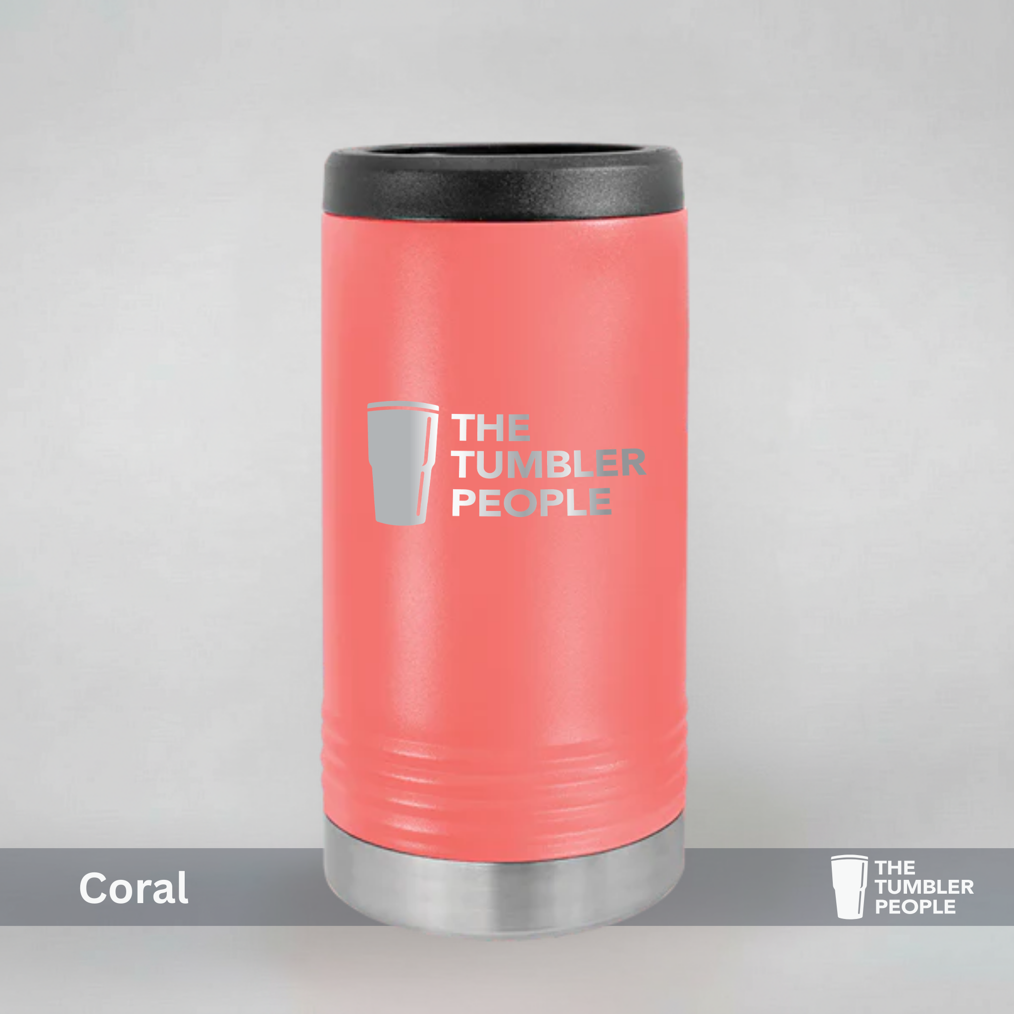 12oz Slim Can Holder | Polar Camel Laser Engraved Insulated Can Cooler